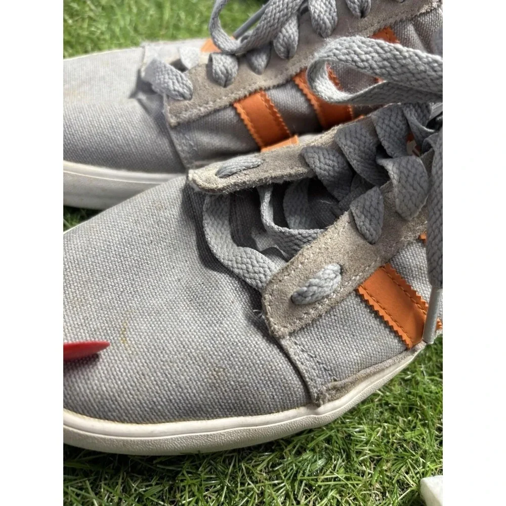 Adidas Shoes Mens 8.5 Daily Sneaker Casual Lifestyle Trainer Gray Oxford